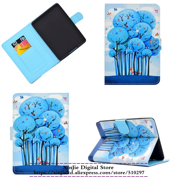 Для Amazon Kindle Paperwhite 1 2 3 " 2012 2013 7-го поколения Электронная книга PU кожаный чехол с противоударный мягкий ТПУ чехол