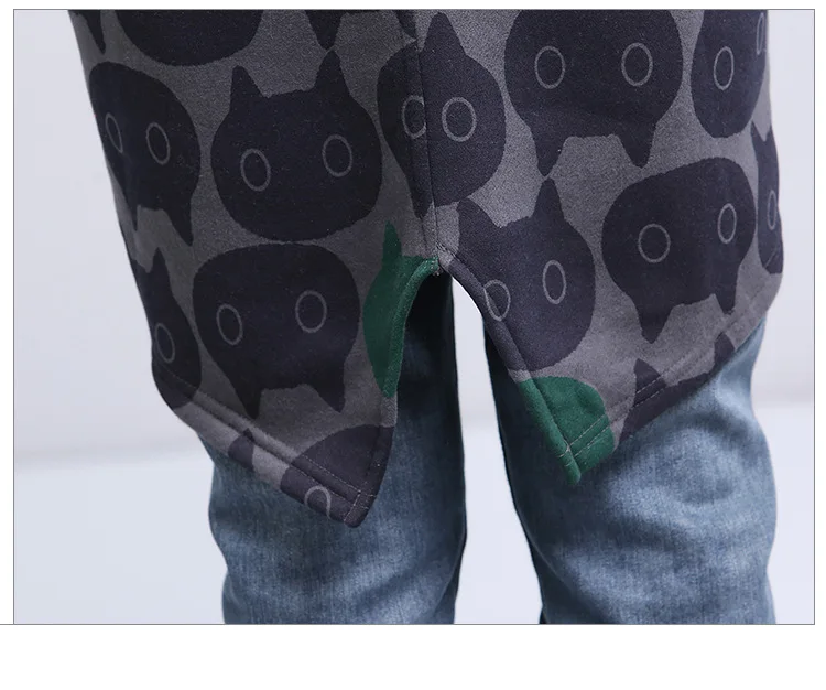 Новинка 2017 Высококачественная Вельветовая толстовка средней длины с капюшоном и