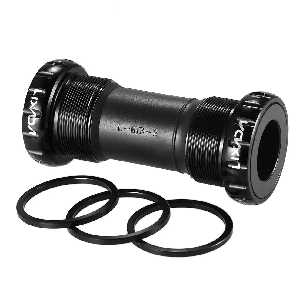 Lixada велосипедная нить тип Нижний Кронштейн из алюминиевого сплава 68 мм/73 мм BB MTB