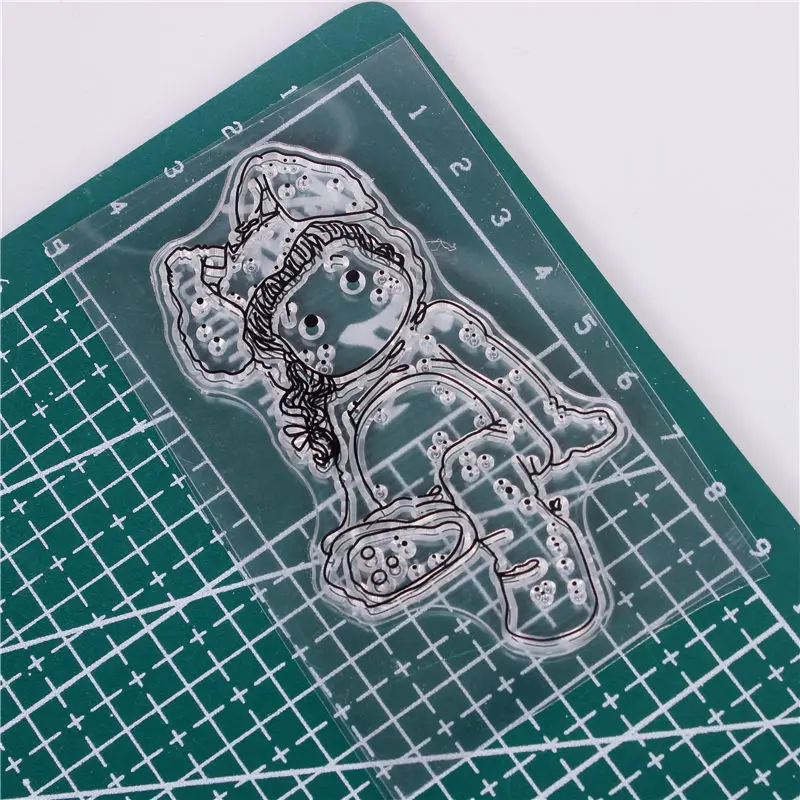 Новые штампы с мультяшным рисунком и металлические для скрапбукинга алфавита