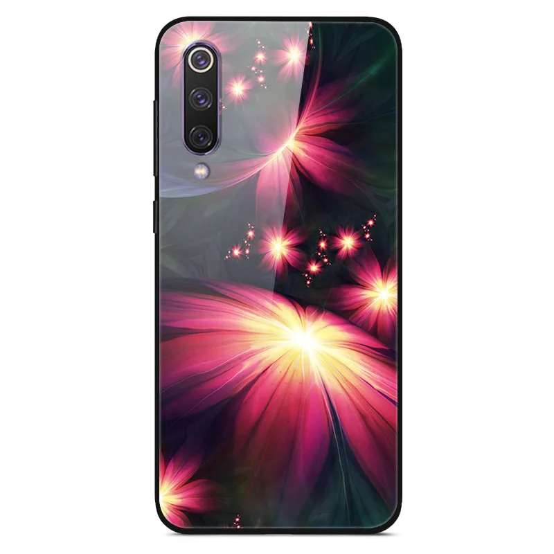 16 Чехол для Xiaomi mi 9 Lite glass mi 9 SE стеклянный силиконовый чехол для телефона для Xiaomi mi 9 SE чехол s для Xiaomi mi 9 T Pro 9 T Pro - Цвет: 16