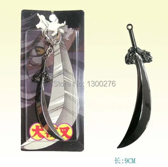 Оптовая продажа 5 шт./лот Inuyasha металлическая подвеска игрушка брелок Аниме модный