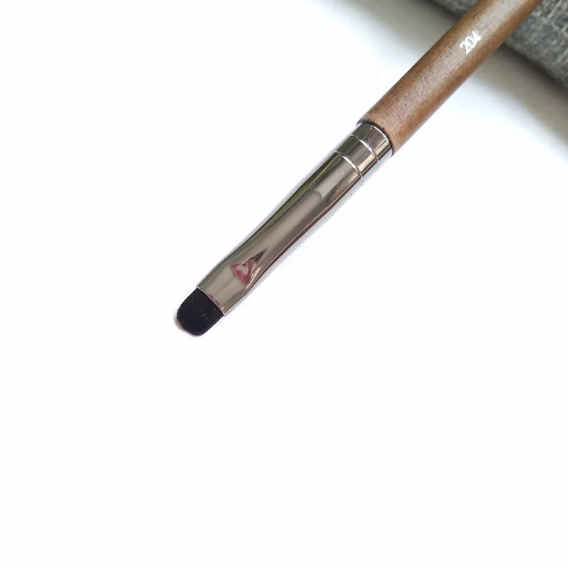 204 # двухголовая кисть для теней век Губка под давлением хвост глаз Кисть макияжа