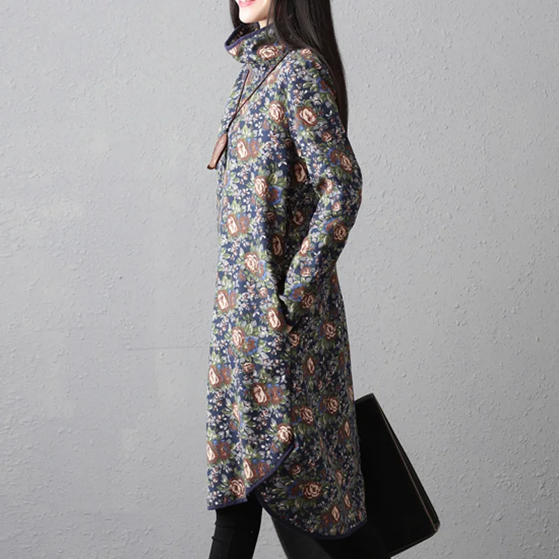 Женский Теплый джемпер с флисовой подкладкой платье для девушек размера плюс