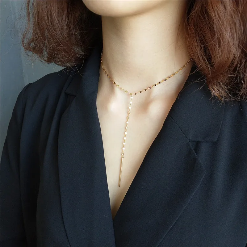 Цепочка с кулоном женская из серебра 925 пробы|Ожерелья| |