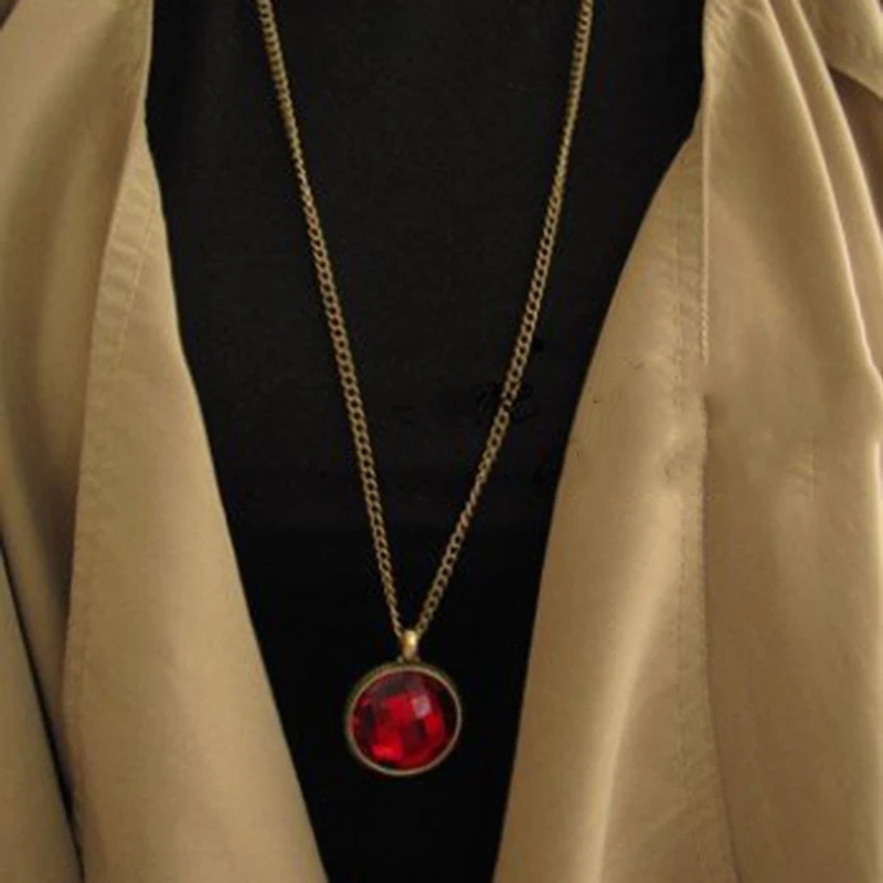 2018 Новая мода хит продаж женские ювелирные изделия Ретро красное подвесное