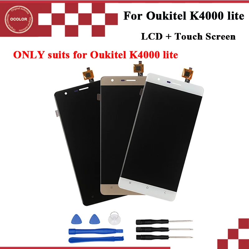 Oukitel K4000 lite ЖК дисплей и сенсорный экран 1280x720 сборки Ремонт Часть 5 0 дюймов для +