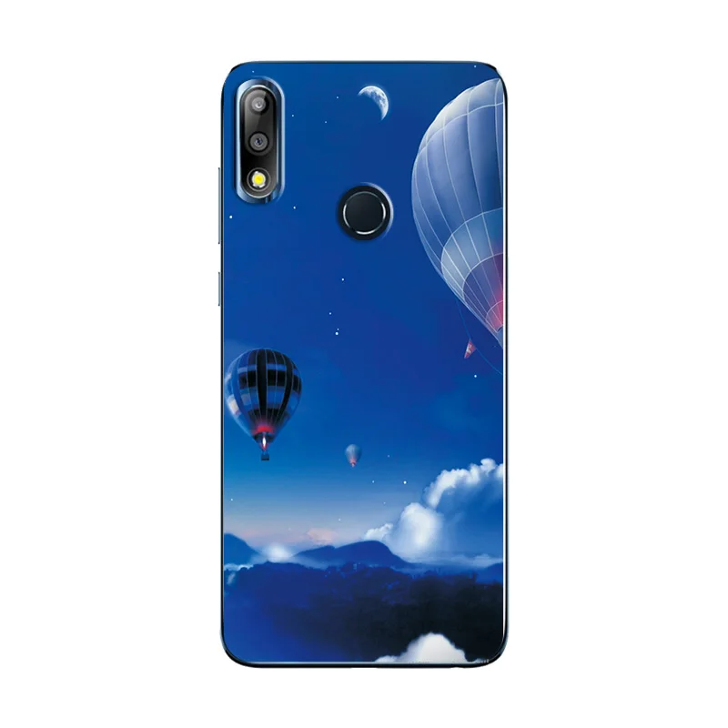W63 Милый модный чехол для телефона Zenfone Max M2 ZB633KL Animal Love Heart задняя крышка для Zenfone Max Pro M2 ZB631KL чехол-бампер - Цвет: W63