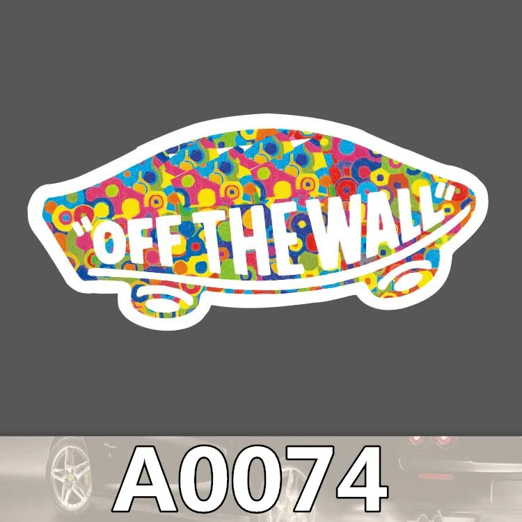 Наклейка на стену с логотипом A0074 цветной Водонепроницаемый Чемоданчик для