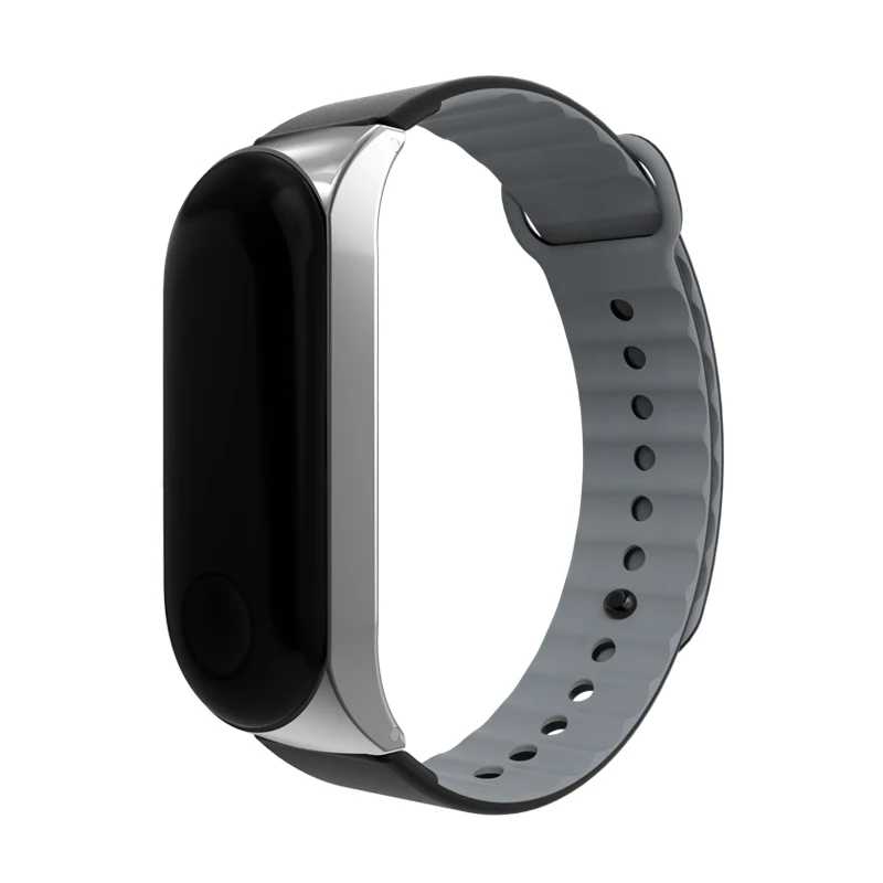 ONEVAN Mi Band 3 Браслет спортивный металлический чехол для Xiaomi Смарт часы цветной