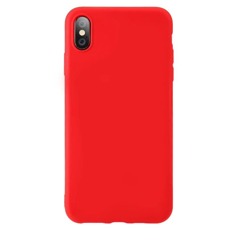 Чехол для iPhone Xr противоударный оригинальный мягкий силиконовый защитный чехол Xs