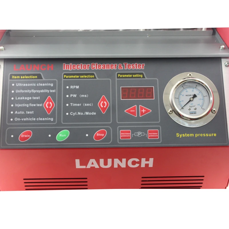 Запуск CNC 602A CNC602A очиститель и тестер инжектора 220 В/110 В с английской панелью