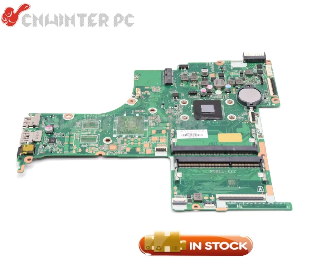 

NOKOTION For HP Pavilion 15-AB Laptop Motherboard 809335-601 809335-001 DA0X22MB6D0 MAIN BOARD A4-6210 CPU DDR3