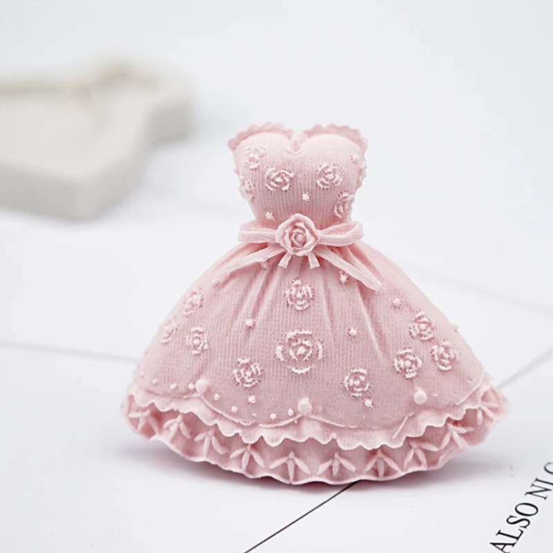 Силиконовая форма для платья принцессы помадки инструменты украшения тортов