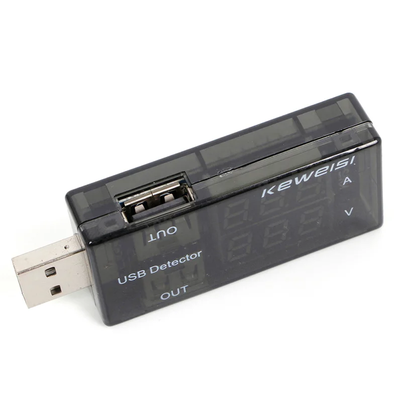 Двухпортовый USB тестер напряжения тока Вольтметр Амперметр детектор с ЖК