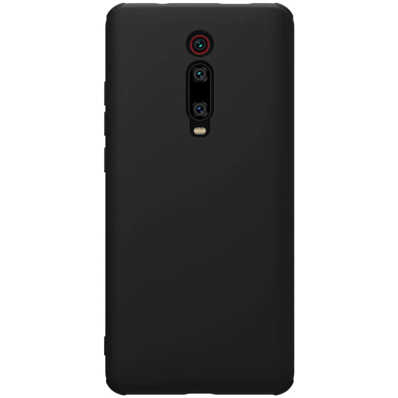 Black Для Xiaomi mi 9T Pro чехол Nillkin жидкий силиконовый мягкий ТПУ резиновый чехол для смартфона Полный Чехол для Xiao mi Red mi K20 Pro Shell - Цвет: Black