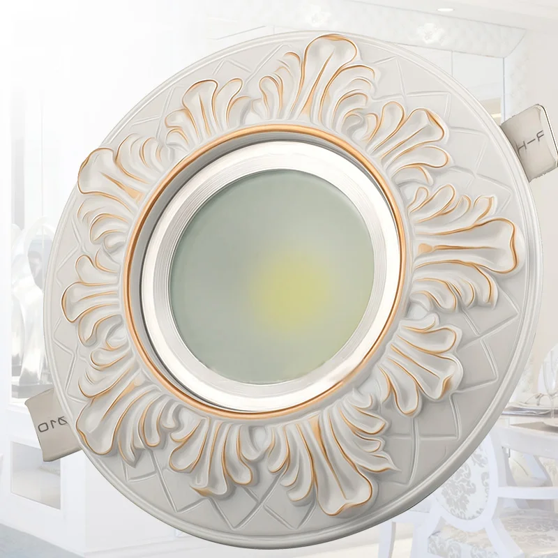 Светодиодный светильник в западном стиле потолочный COB комнатное освещение для
