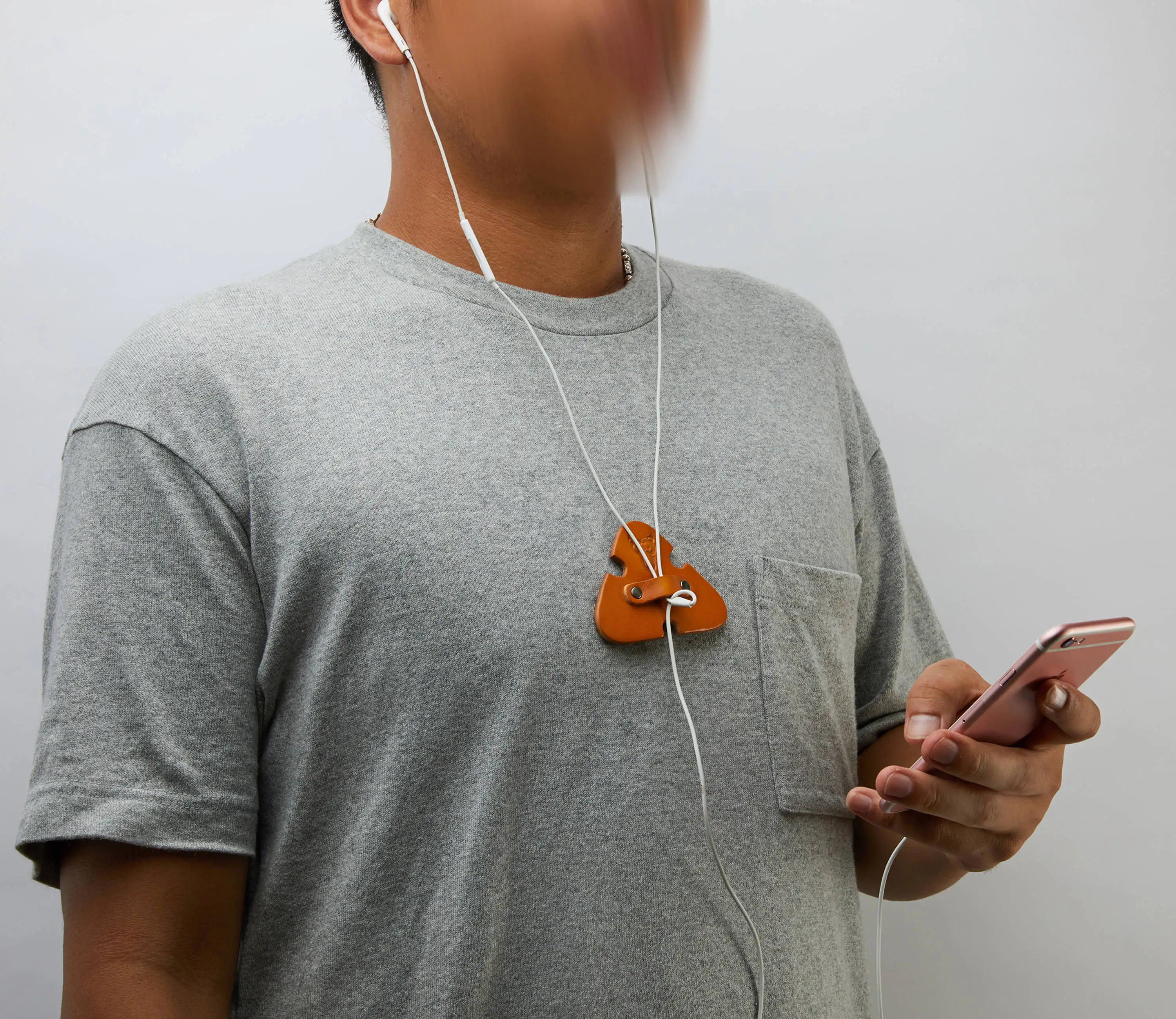 Японский треугольный органайзер со стальными лезвиями для кожаного шнура