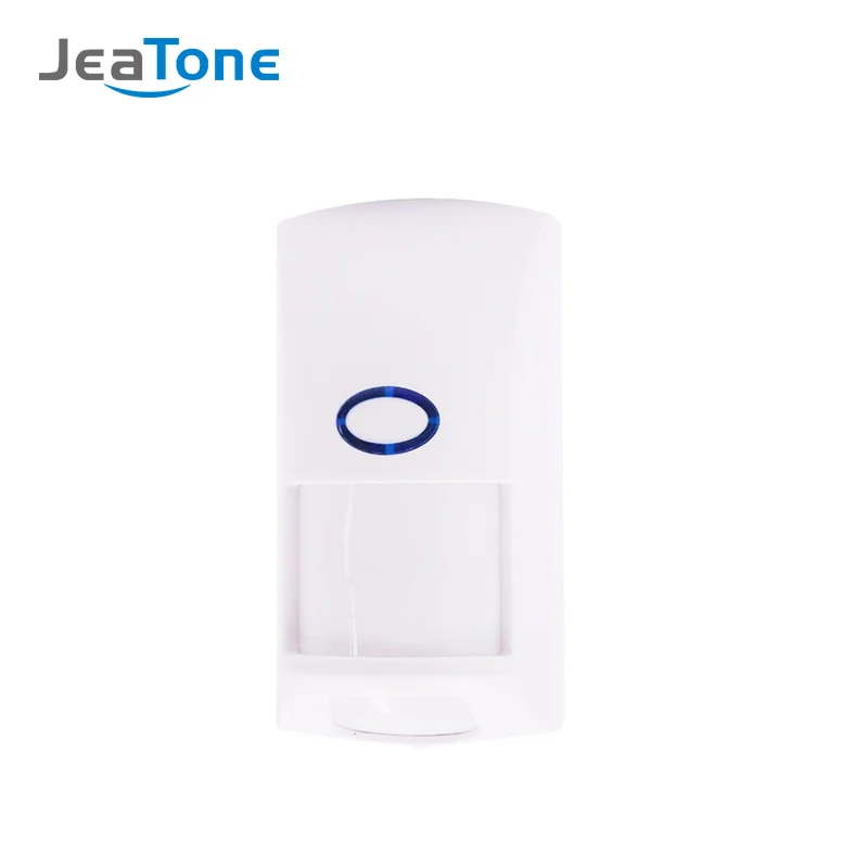 JeaTone GSM сигнализация SMS Беспроводная сигнализация домашняя охранная сигнализация наборы DIY ЖК-дисплей PIR датчик двери окна управление приложением - Цвет: Pet PIR Sensor