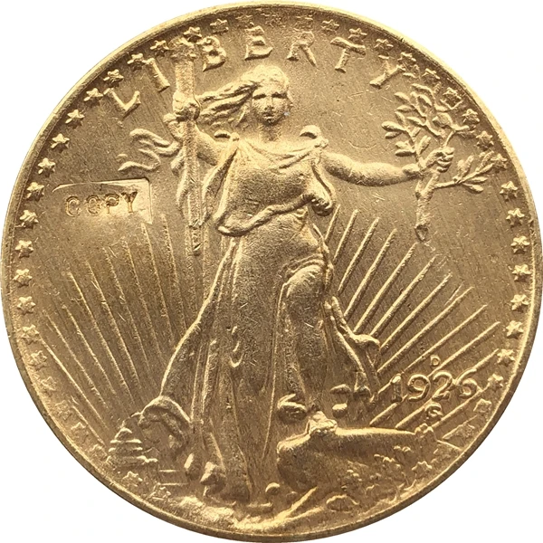 Копия монеты 1926-D $20 St. | Дом и сад
