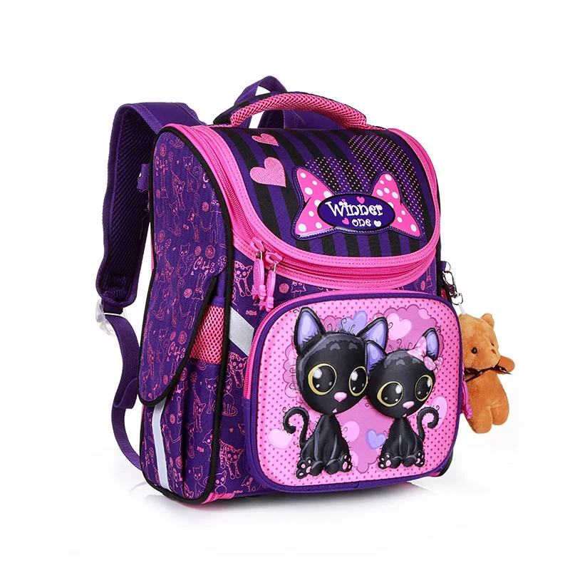 Ортопедический Школьный рюкзак детские школьные сумки для девочек и мальчиков