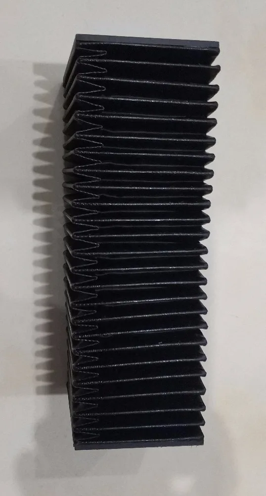 BFS 1 квадратные сильфоны для защиты рельсов станка внутренние: 30 мм x Внешние: 50