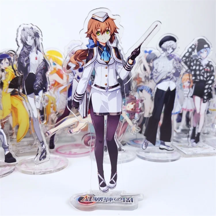 DMGDXP023 Аниме Eiyuu Densetsu-Sen no Kiseki Jusis Albarea Alfin Reise Arnor Косплей акриловая подставка фигурка модель пластина стол Декор подарки - Цвет: DMGDXP023