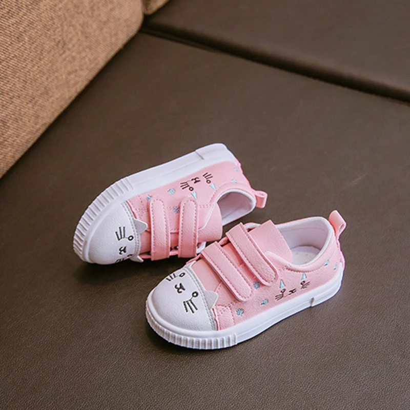 CUZULLAA/модные кроссовки для девочек Сезон осень-зима Детская спортивная обувь с