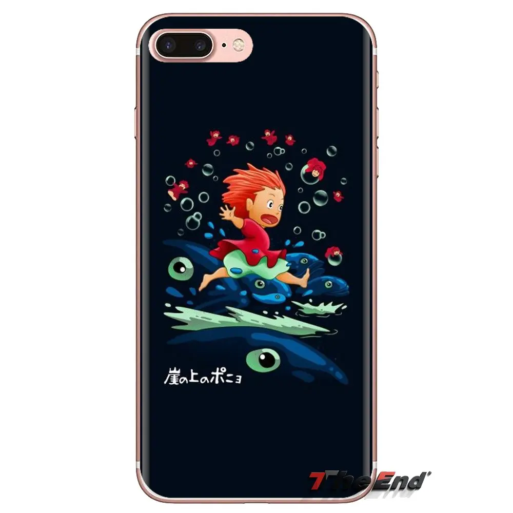 Ponyo On The Cliff For Xiaomi Redmi 4A S2 Note 3 3S 4 4X 5 Plus 6 7 6A Pro Pocophone F1 Transparent Soft Cases Covers |