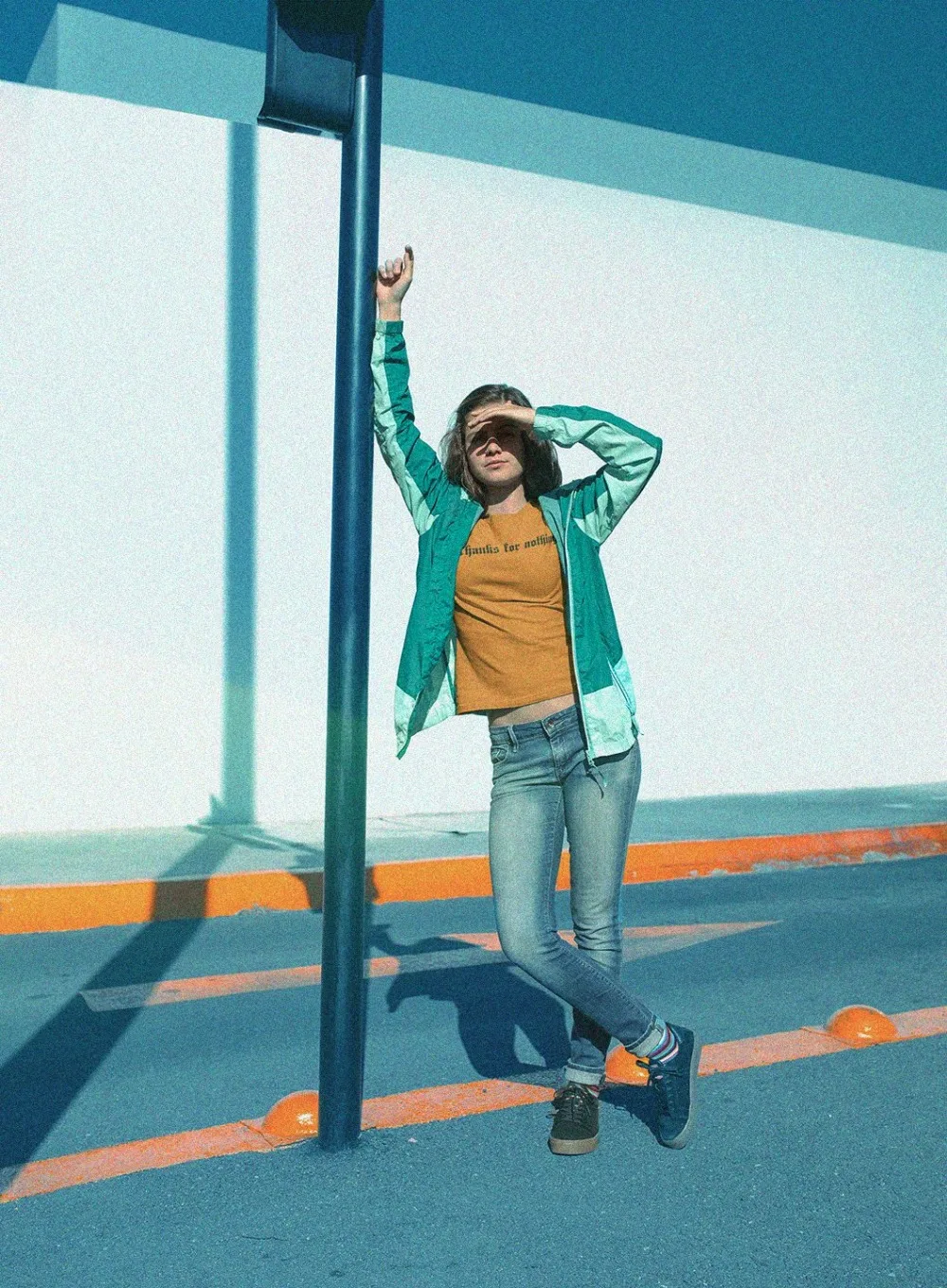 Спасибо за ничего футболки Tumblr Костюмы уличная альтернативные лозунг прохладный