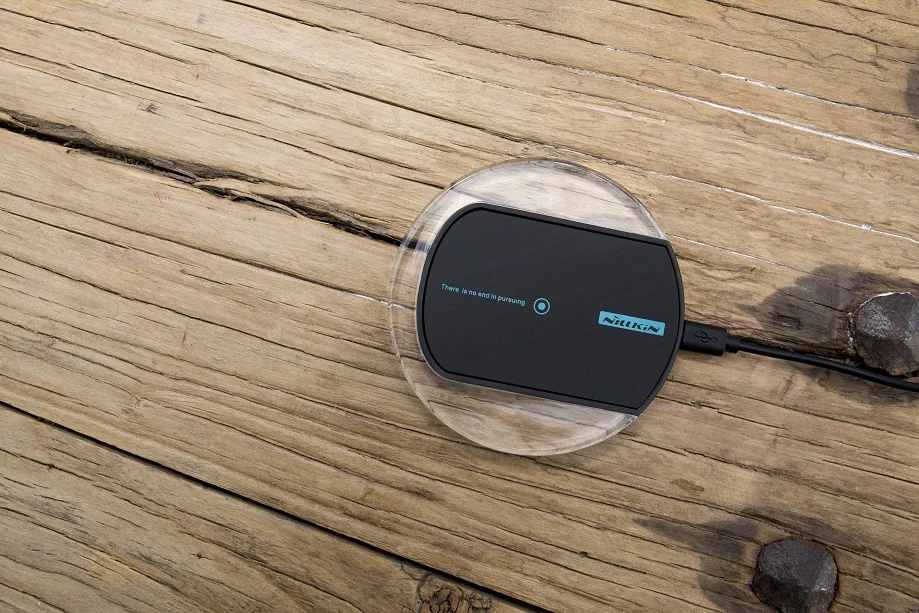 Стильный волшебный диск II Беспроводной зарядного устройства для samsung Galaxy S9/S8/S7 Ци Беспроводной Зарядное устройство для iPhoneX/8/8 плюс Зарядное устройство