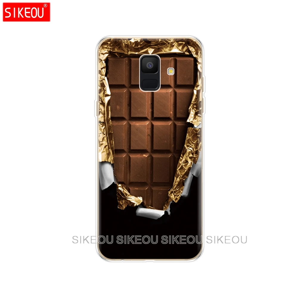 10923 Силиконовый чехол для телефона Samsung Galaxy A6 A8 plus задняя крышка A600 A605 A530 A730 бампер чехол Аленка Бар Шоколад - Цвет: 10923