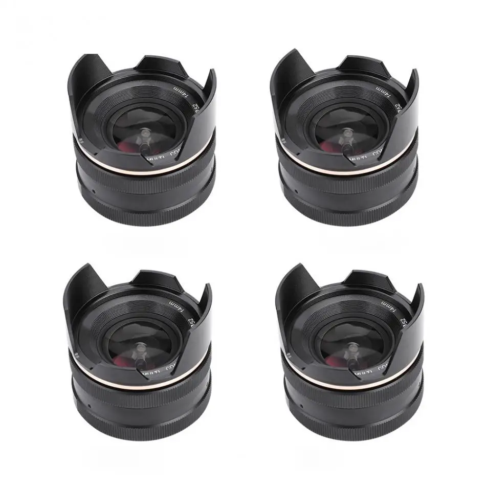 Mcoplus 14 мм f/3,5 APS-C макро объектив с ручной регулировкой фокуса для Canon для sony E/для Fuji X/для M4/3 крепление беззеркальное