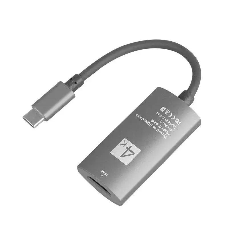 Новый USB C Кабель адаптер Type для 4K HDMI HDTV Samsung S9 Note 8 Macbook Pro DOM668|Кабели передачи