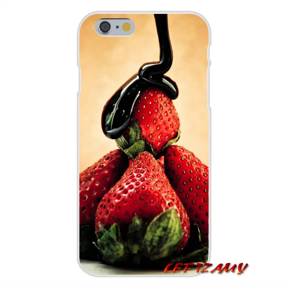 Для sony Xperia Z Z1 Z2 Z3 Z4 Z5 компактный M2 M4 M5 E3 T3 XA Aqua Прекрасный Клубника Litchi вишня киви
