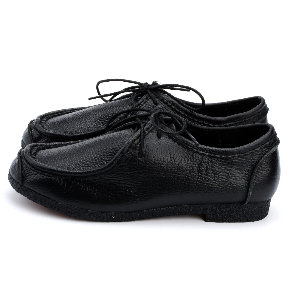 Туфли FeiYiTu женские ручной работы мягкие лоферы из натуральной кожи плоская