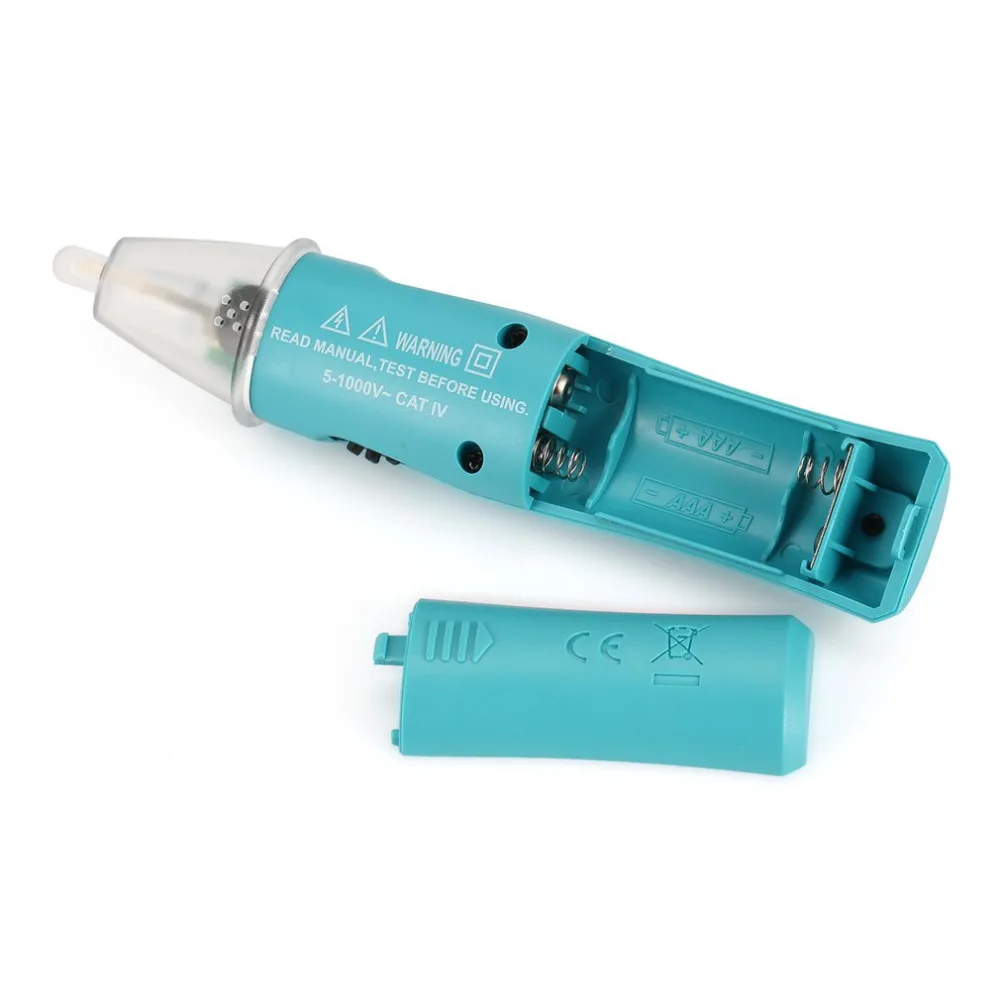 Allsun GK16 AC Digital Voltage Tester Pen Volt Measuring Detector Non Contact Sensor LED Display Cable Socket Live Line Check |