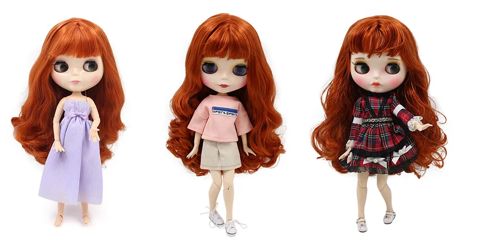 ICY Blyth кукла Обнаженная нормальное и общее тело с ручным набором AB и лицевой панелью в подарок Мода девушка 1/6 BJD кукла