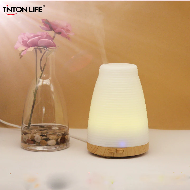 TINTON LIFE 100 мл Красочный увлажнитель воздуха Электрический Ароматерапия Эфирные масла Арома диффузор для дома и офиса