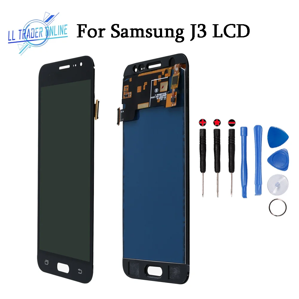 Качество AAA дисплей Pantalla для Samsung Galaxy J3 J3109 экран Замена LCD сенсорный сборка