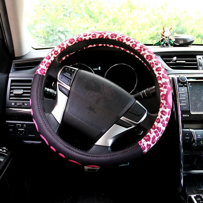 Накидка на подголовник автомобильного сиденья с леопардовым принтом |