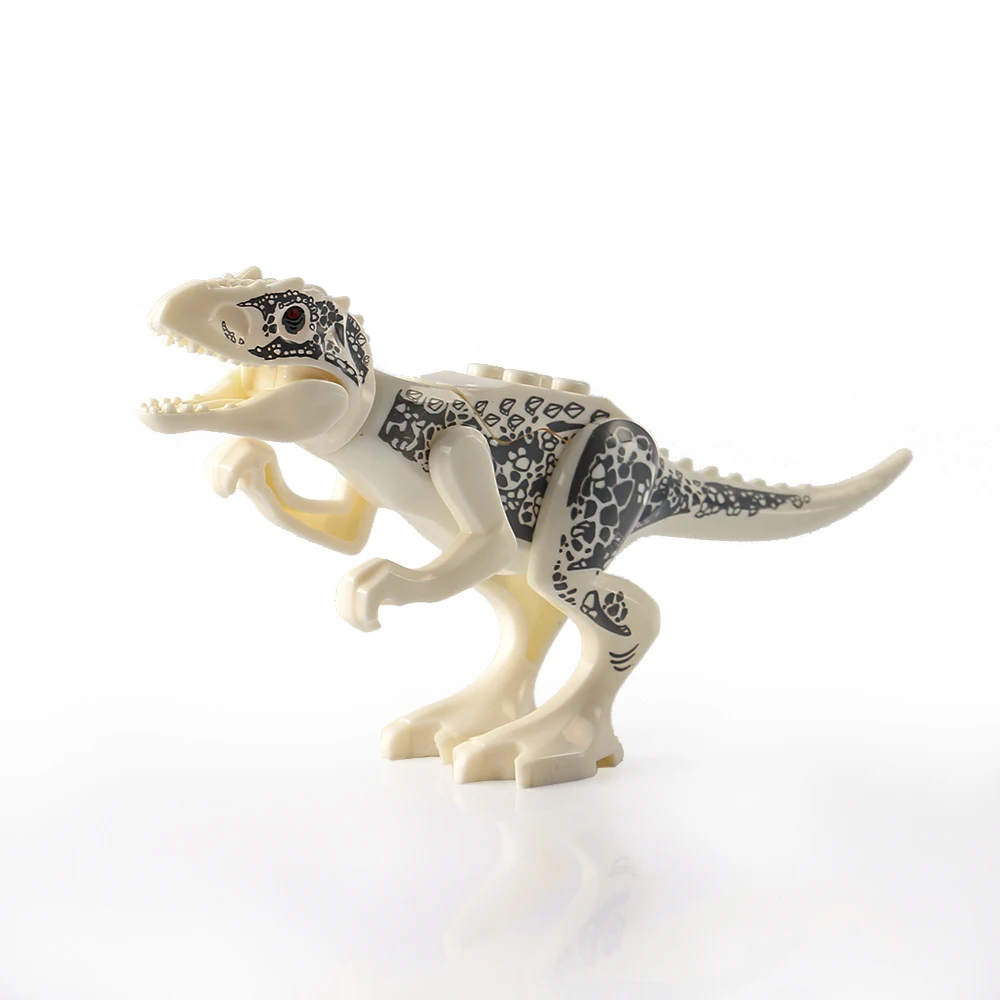 1 шт. игрушки в стиле динозавра Юрского периода сборные строительные блоки для