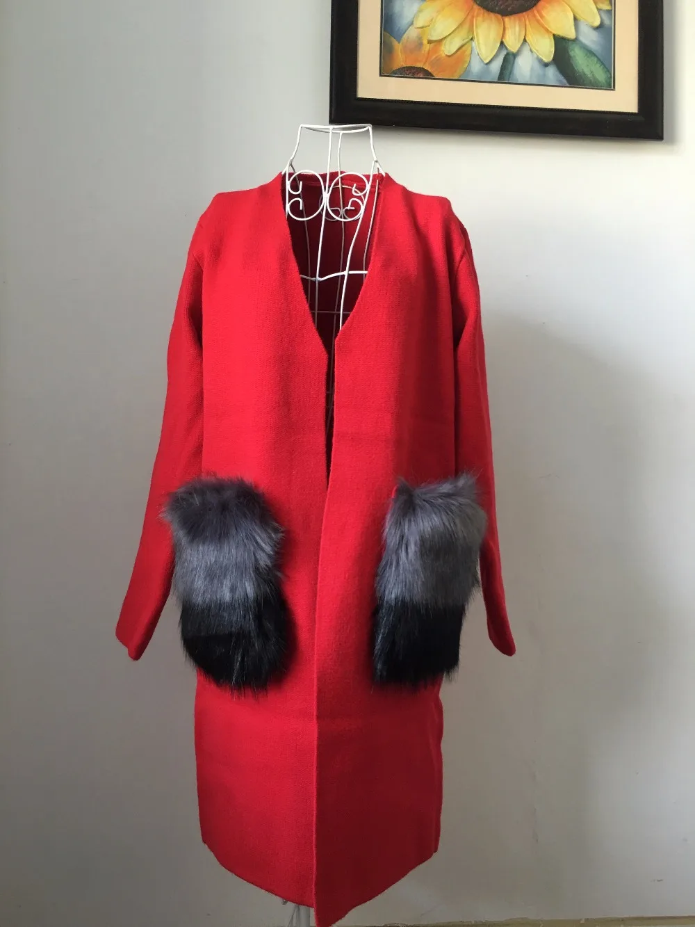 2018 New Women Cardigan Sweater V-Neck Knit Fashion Slim Female Cashmere Long Coat |