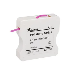 Стоматологическая полировальная лента 4 мм, 1 коробка, стоматологическая полировальная лента для межзубного шлифования, отбеливающая поверхность зубов, стоматология, лабораторные принадлежности