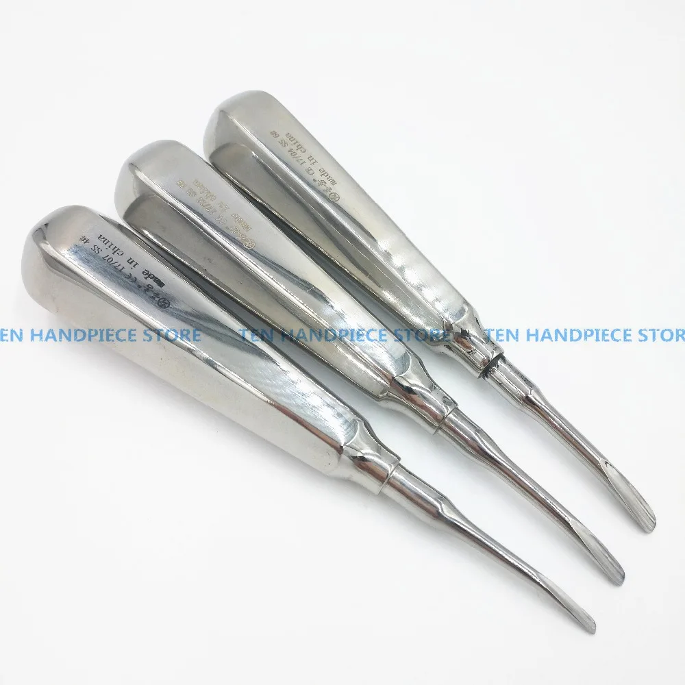 Новый набор стоматологических лифтов 3 шт. стоматология стоматологическое