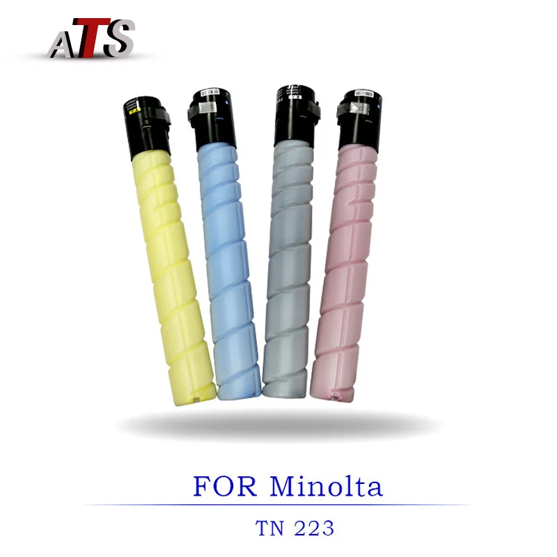 

1PCS Photocopier TN223 Toner Cartridge For Minolta Bizhub C226 C266 C256 C7222 C7226 Copier Parts Compatible toner powder