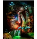 Красивая Алмазная картина, полностью квадратная Женская Настенная картина, декорация, Алмазная наклейка dotz, Алмазная наклейка для леди, сделай сам, мозаика для рисования