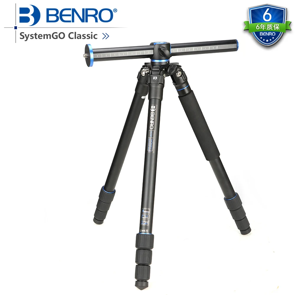 BENRO GA258T штатив из углеродного волокна Профессиональный монопод для DSLR камеры