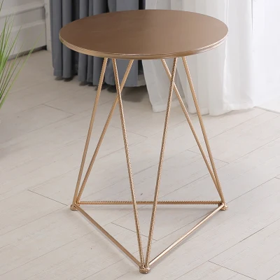 Single 1 Gold Table Металлический стальной стул для отдыха, стул из железной проволоки с полой спинкой, золотой обеденный кофейный металлический барный Набор стульев, чайный столик, мебель для гостиной - Цвет: Single 1 Gold Table