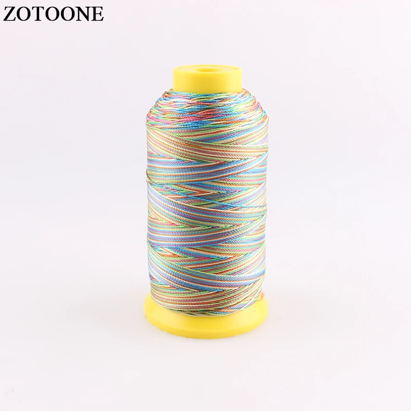 ZOTOONE 500D полиэфирный машинный вышивка нитки швейные для ручного шитья Ремесло